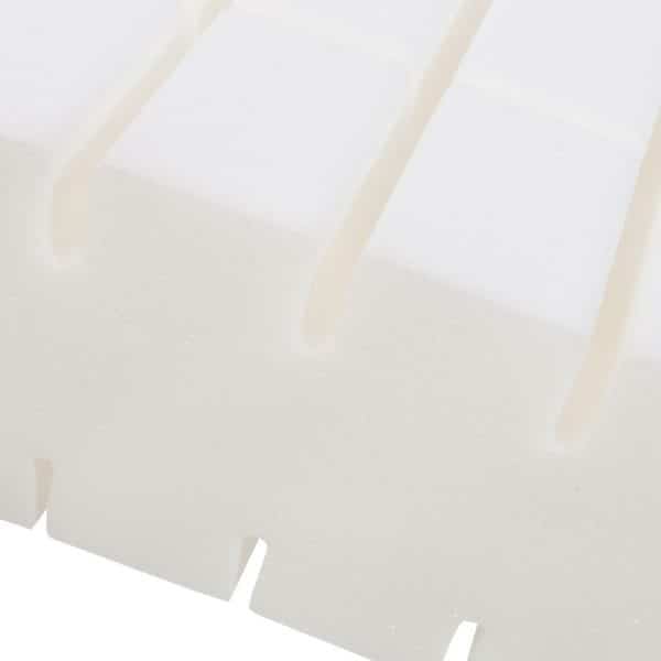 Castellated Foam Mattress Close Up