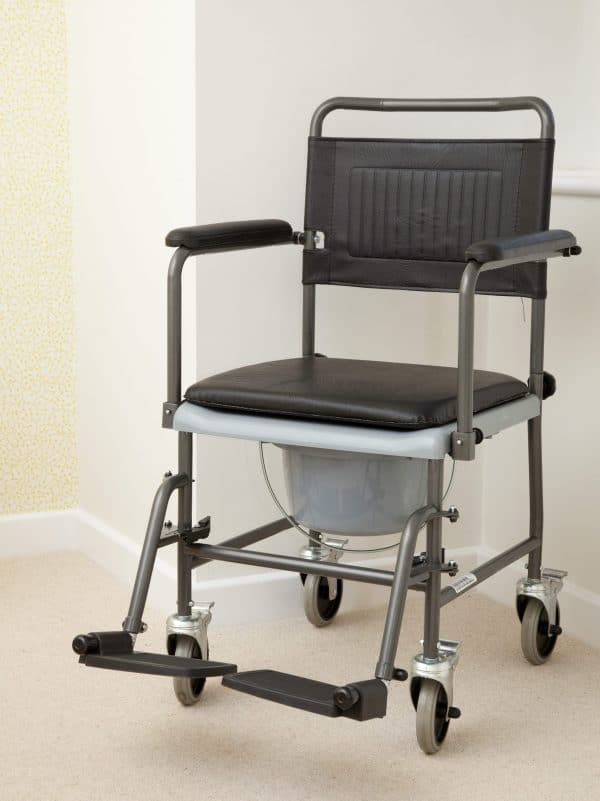 Mobile Commode Chair