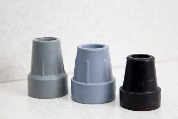 Rubber Ferrules for Walking Sticks and Frames