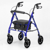 Four Wheeled Rollator - Blue