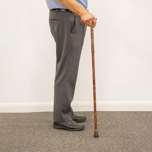 Foldable Patterned Walking Stick - Image 16