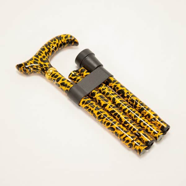 Foldable Patterned Walking Stick - Image 17