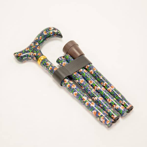 Foldable Patterned Walking Stick - Image 13