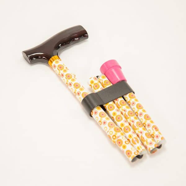Foldable Patterned Walking Stick - Image 5