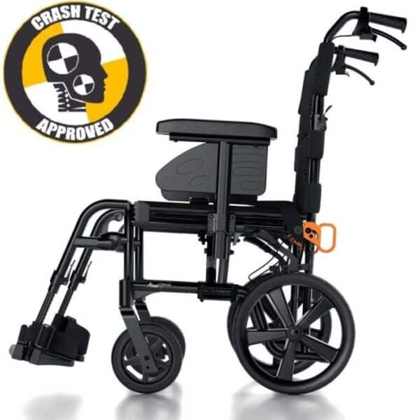 Invacare Action 2NG Transit Lite Wheelchair_Side