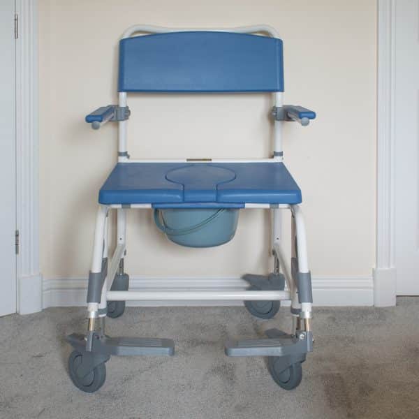 Bariatric Mobile Shower Commode Chair - Image 3
