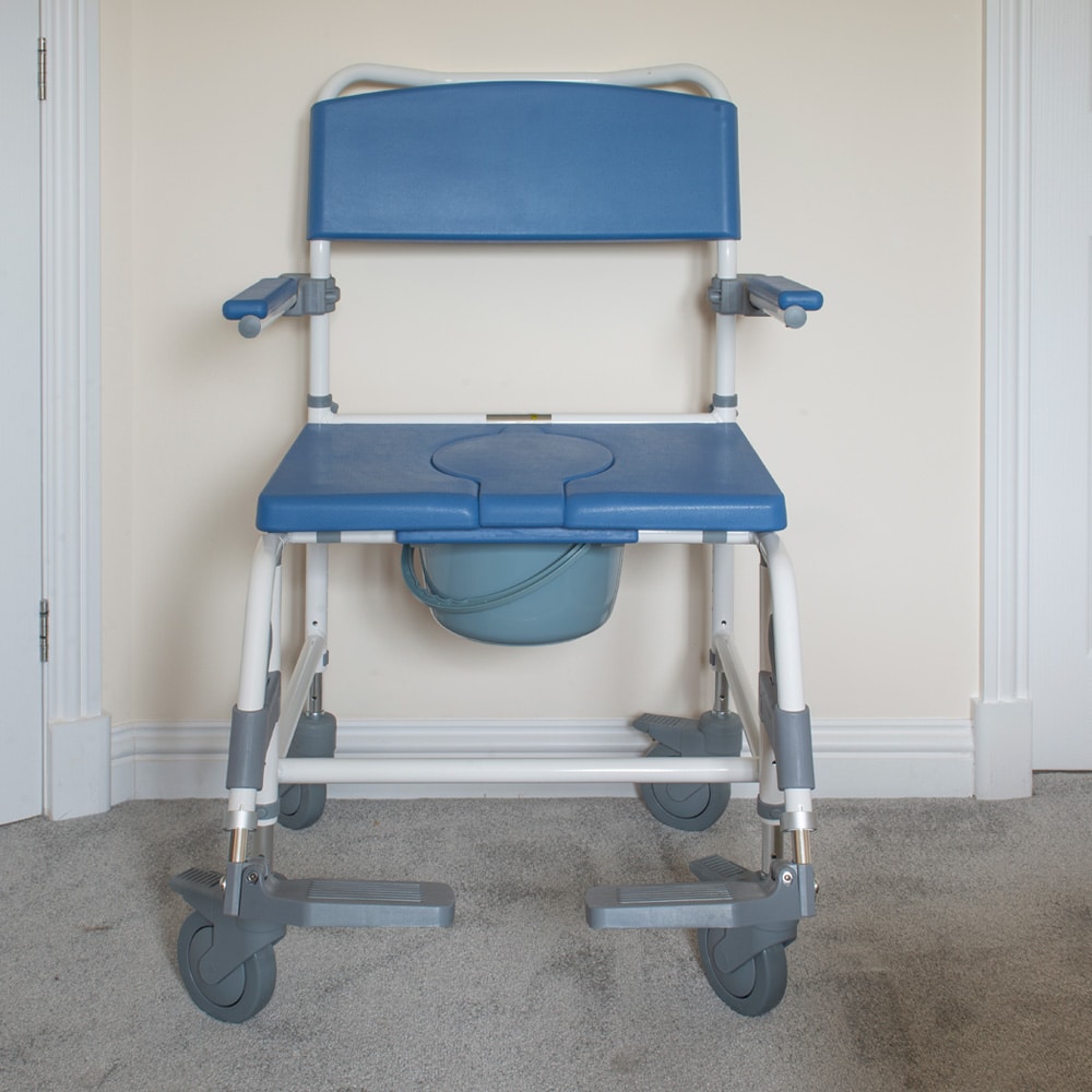Bariatric Mobile Shower Commode Chair