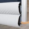 Solace Mesh Siderail Bed Bumpers - Close-up closed