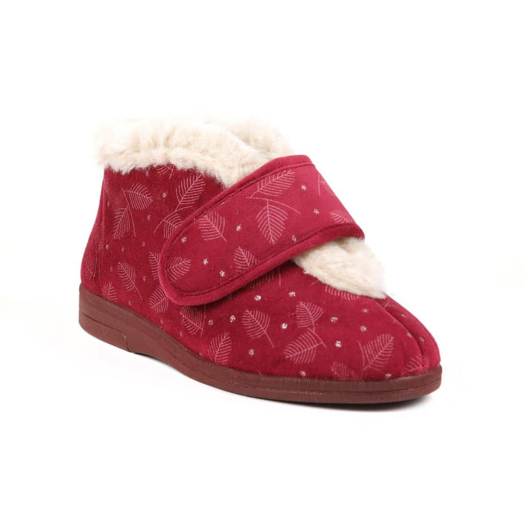 Women's diabetic slippers extra deals wide