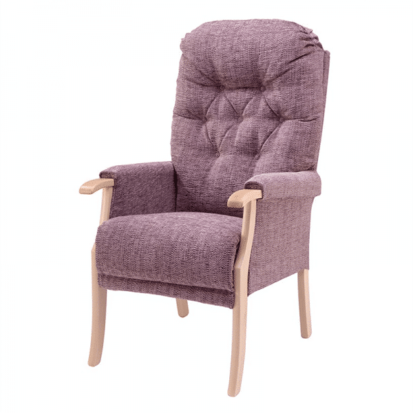 Avon Fireside Chair Kilburn Plum