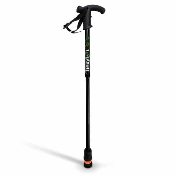FlexyFoot Folding Walking Stick with Derby Handle - Image 3