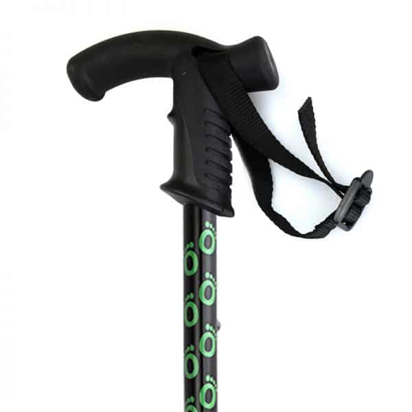 FlexyFoot Folding Walking Stick with Derby Handle - Image 4