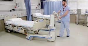 GZS bed mover in hospital ward