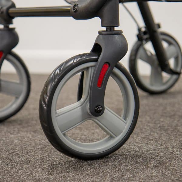 NRS Adjustable Four Wheel Rollator Walker - Image 4