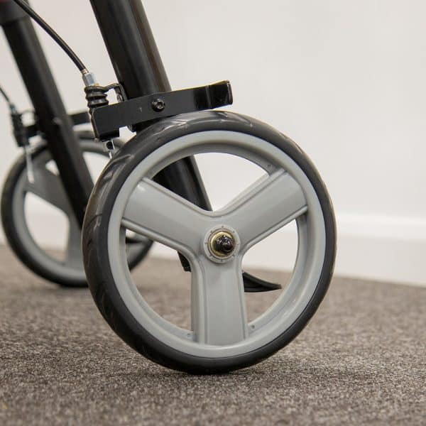 NRS Adjustable Four Wheel Rollator Walker - Image 3