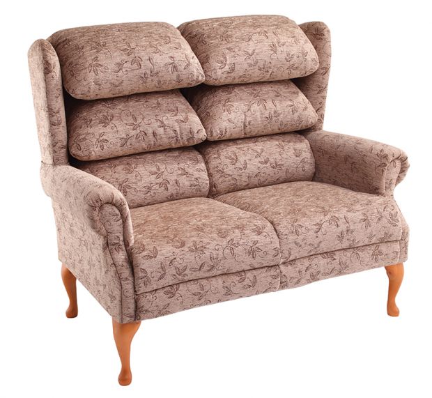 Cannington High Back Fireside Chair Footstool