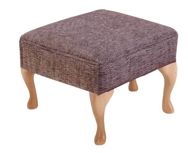Cannington High Back Fireside Chair Footstool