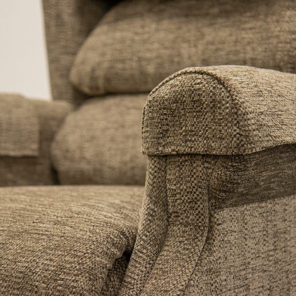 Cannington High Back Fireside Chair Armcaps