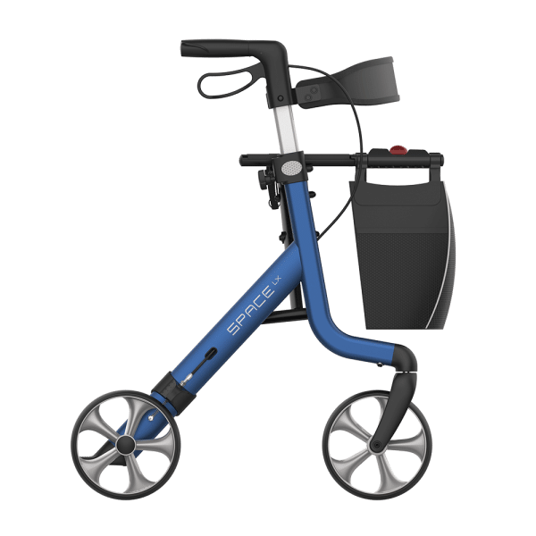Space LX 4 Wheel Walker Electric Blue
