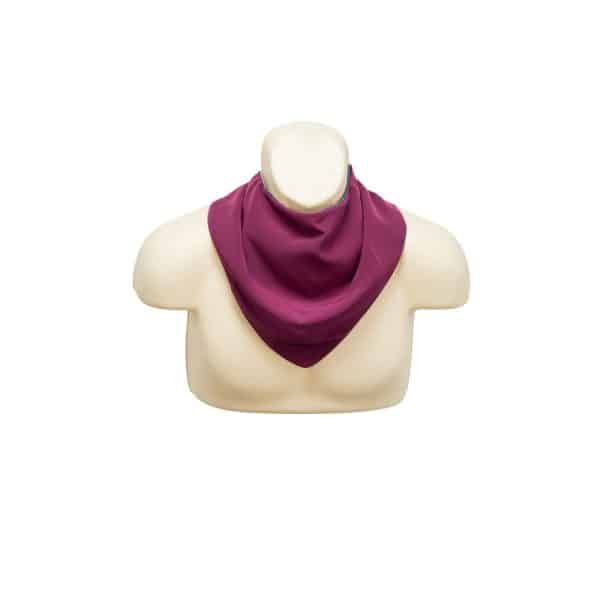 Care Designs Waterproof Neckerchief Adult Bib Burgundy