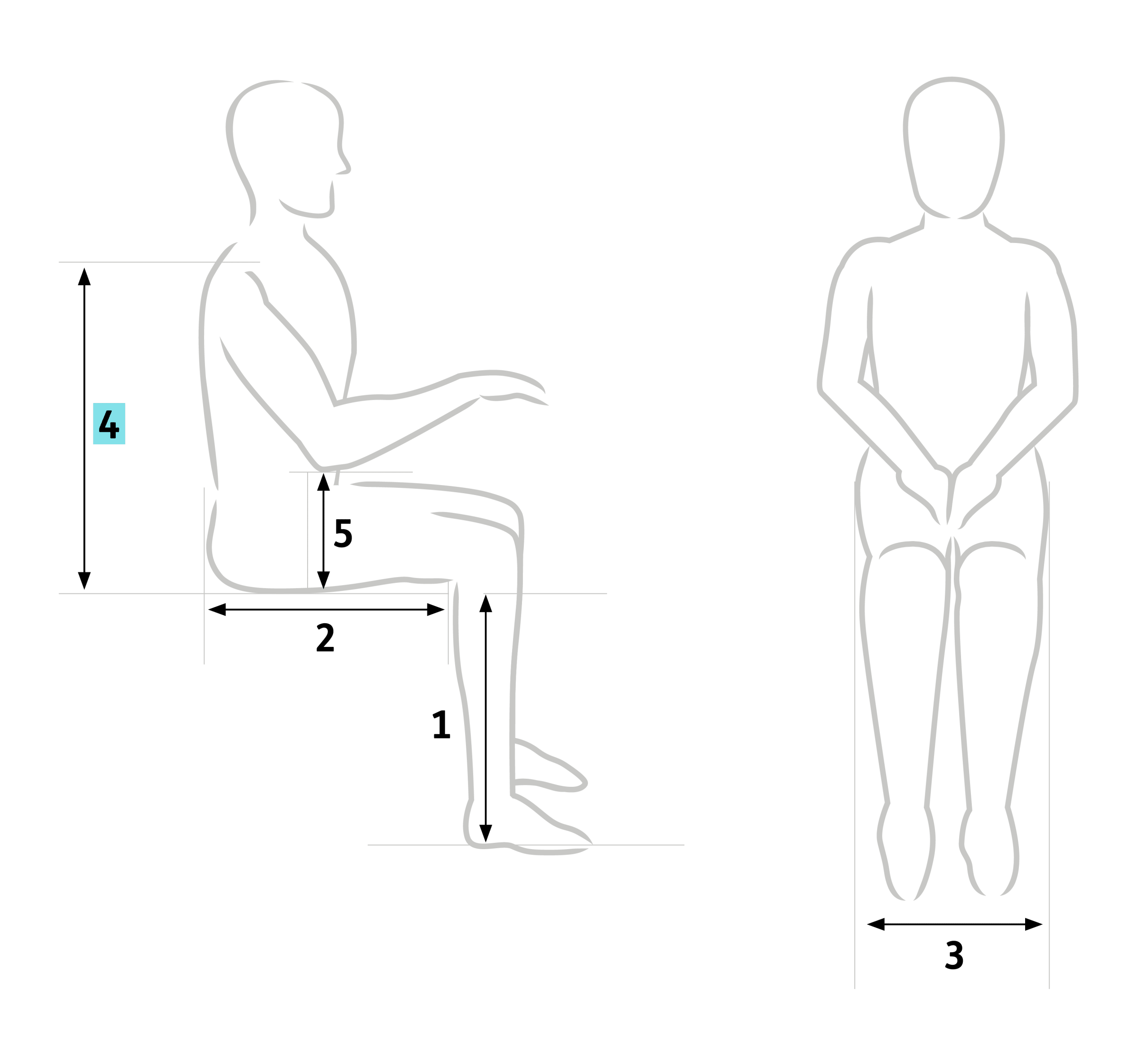 How to measure back height