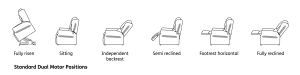 Dual Std Motor Positions