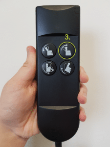 Dual motor riser recliner chair handset instructions step 3
