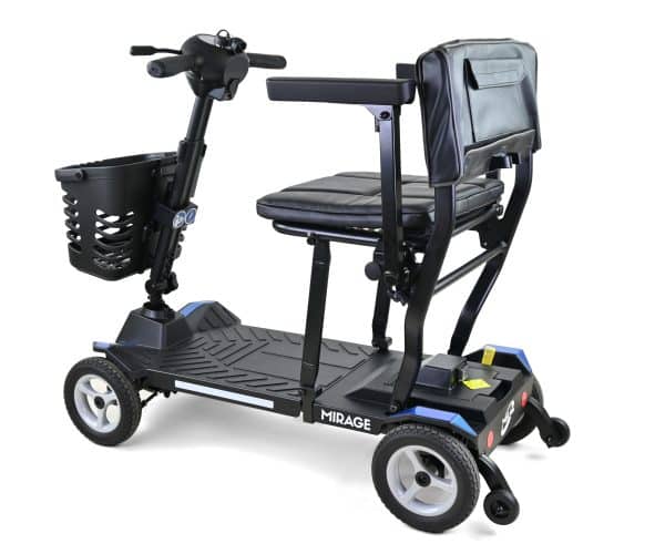 Mirage Folding Mobility Scooter Side