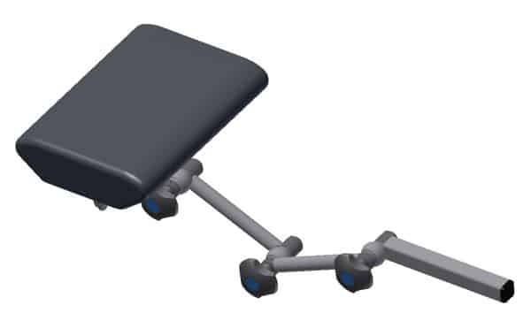 Specialist headrest one piece narrow