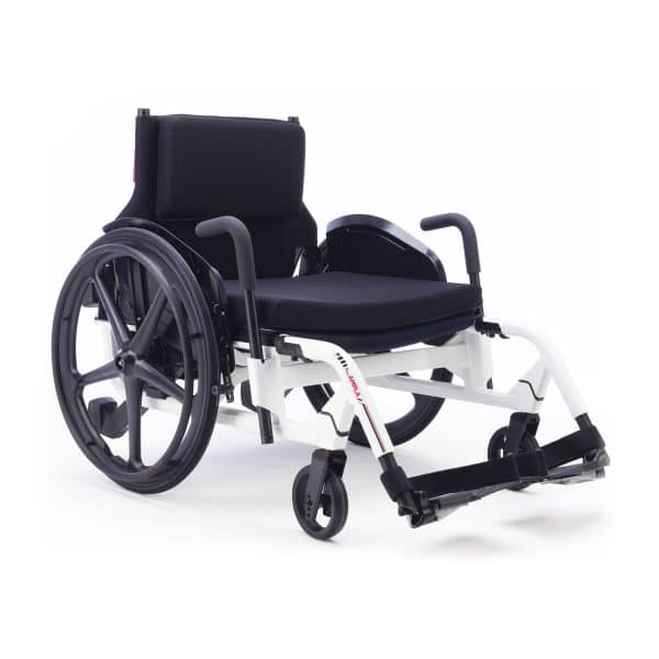 Invacare Action Ampla Bariatric Wheelchair in White