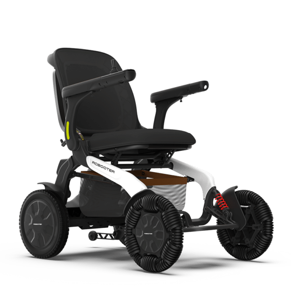 Robooter E60 Pro-A Folding Electric Wheelchair_White