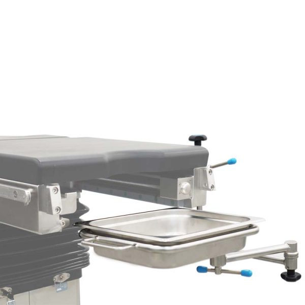 Gyneacological attachment mounted on the rail