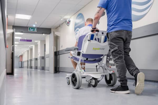 TransitFlow Hospital Portering Chair - Powered - Image 2