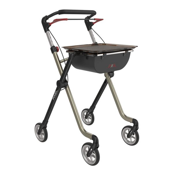 Space Pixel Indoor Rollator in Champagne Colour