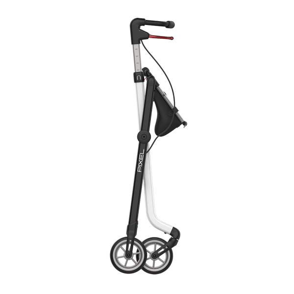 Space Pixel Indoor Rollator in Folded Position