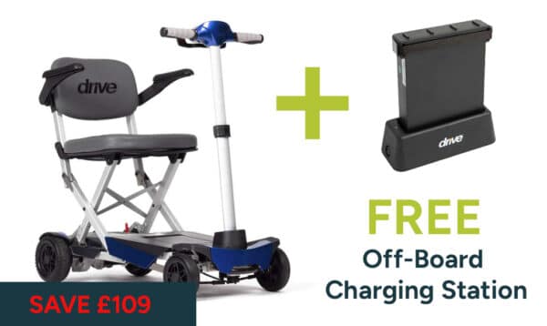 Novus Manual Folding Mobility Scooter