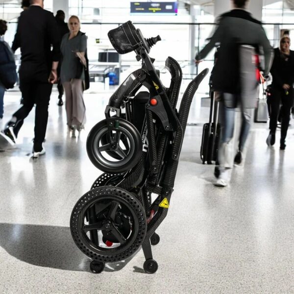 Pride Jazzy Carbon Ultra Lite Folding Powerchair - Image 5