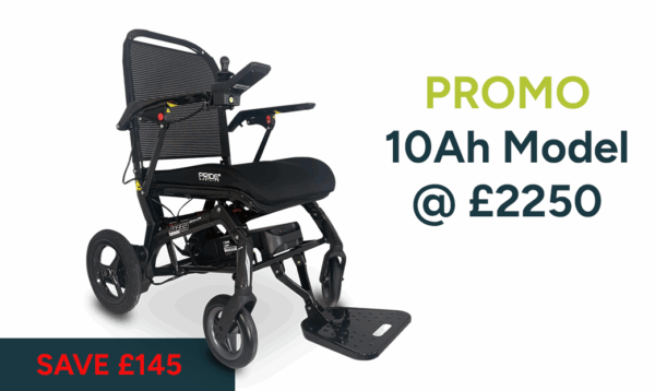 Pride Jazzy Carbon Ultra Lite Folding Powerchair