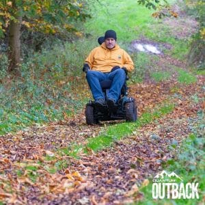 Outback with Nick Wilson on scooter