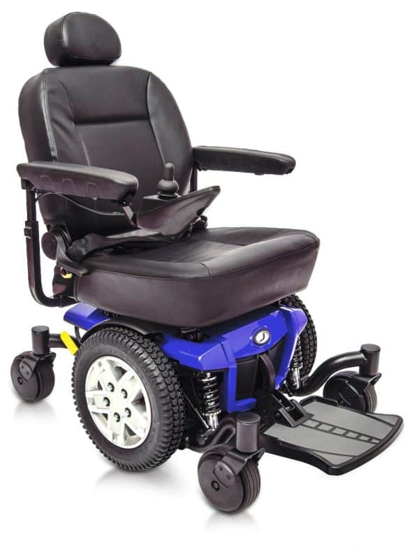 Pride Jazzy 600 ES Powerchair_Blue