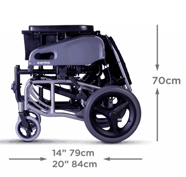 Karma VIP2 Tilting & Reclining Wheelchair - Image 6