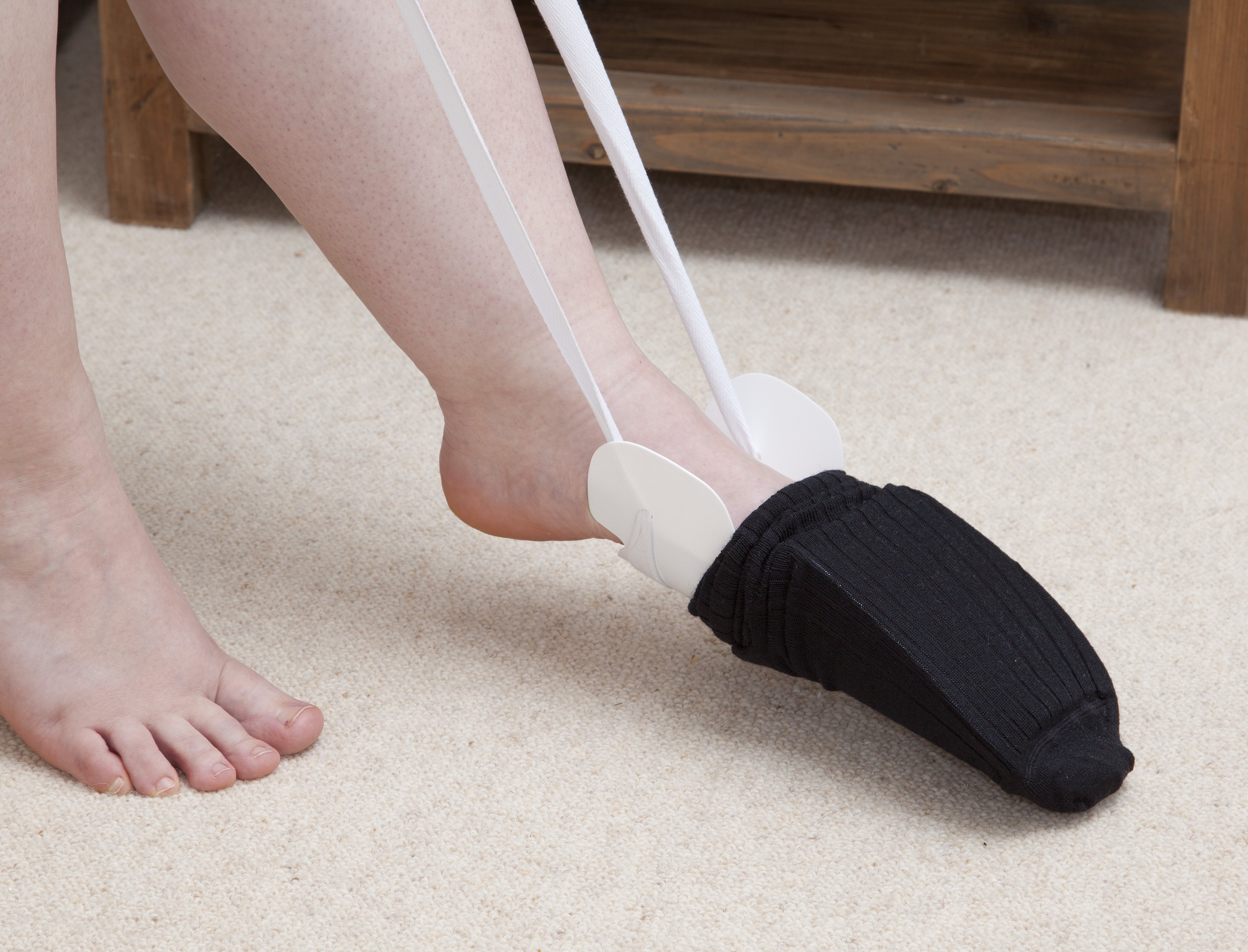 Simple Stocking and Sock Aid Independent Living Felgains